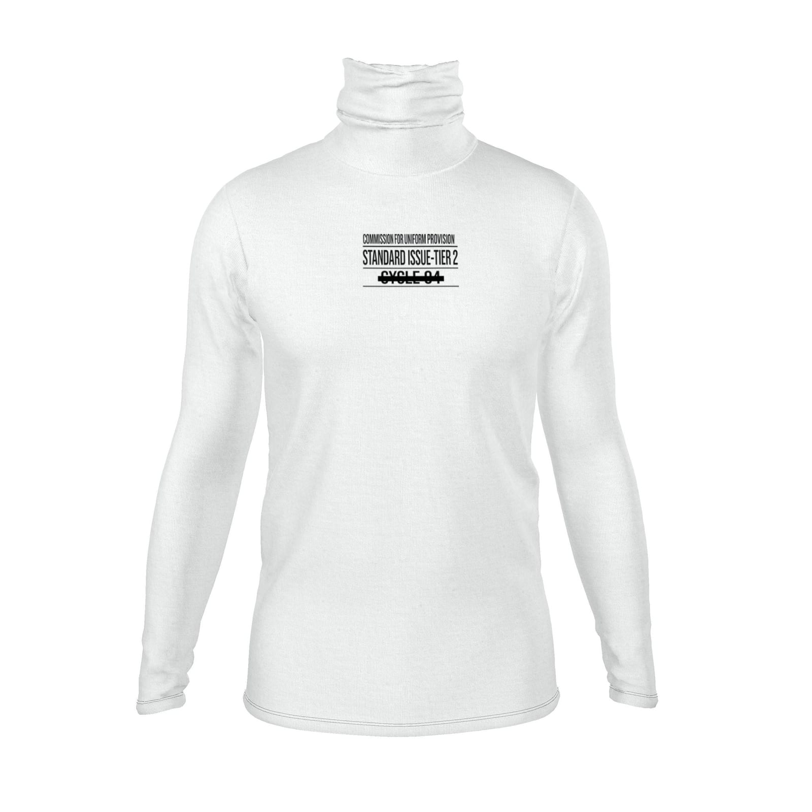 the roll neck. base layer top. the object in question.